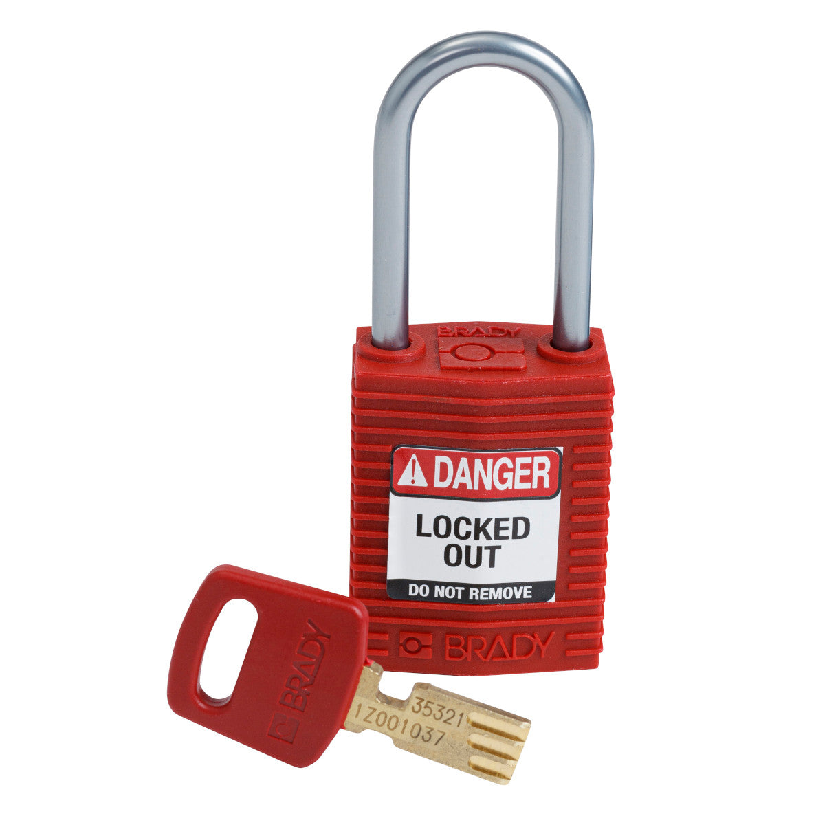 SafeKey Compact Nylon-Vorhängeschlösser mit Aluminiumbügel für Lockout-Anwendungen