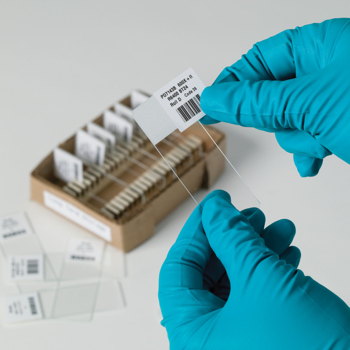 Für den Thermotransferdruck geeignete Etiketten