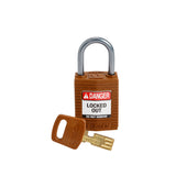 SafeKey Compact Nylon-Vorhängeschlösser mit Aluminiumbügel für Lockout-Anwendungen