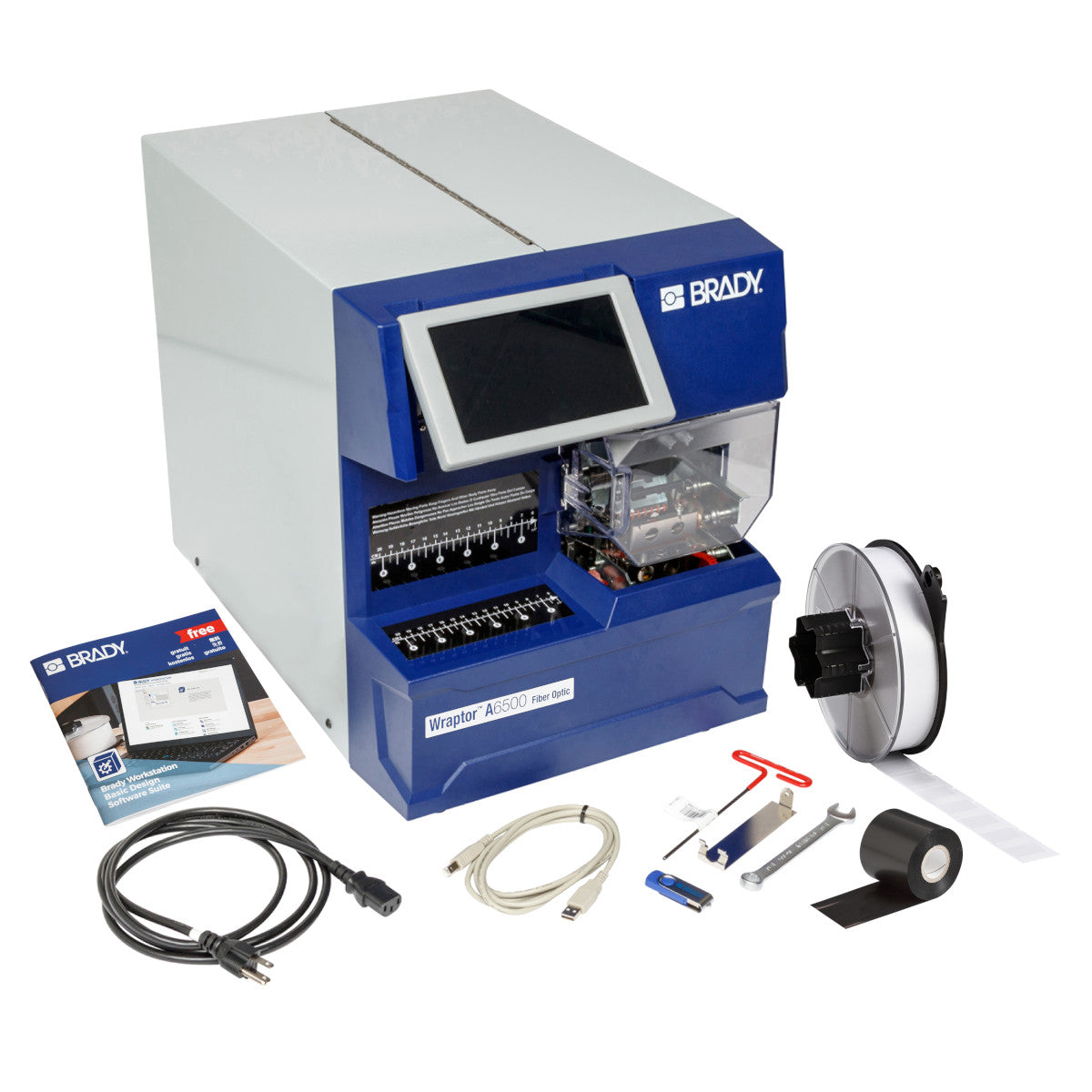 Wraptor™ A6500 Glasfaserkabel-Druckapplikator