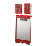 Poste de contrôle d'autorisation avec boîtier de verrouillage extrêmement compact