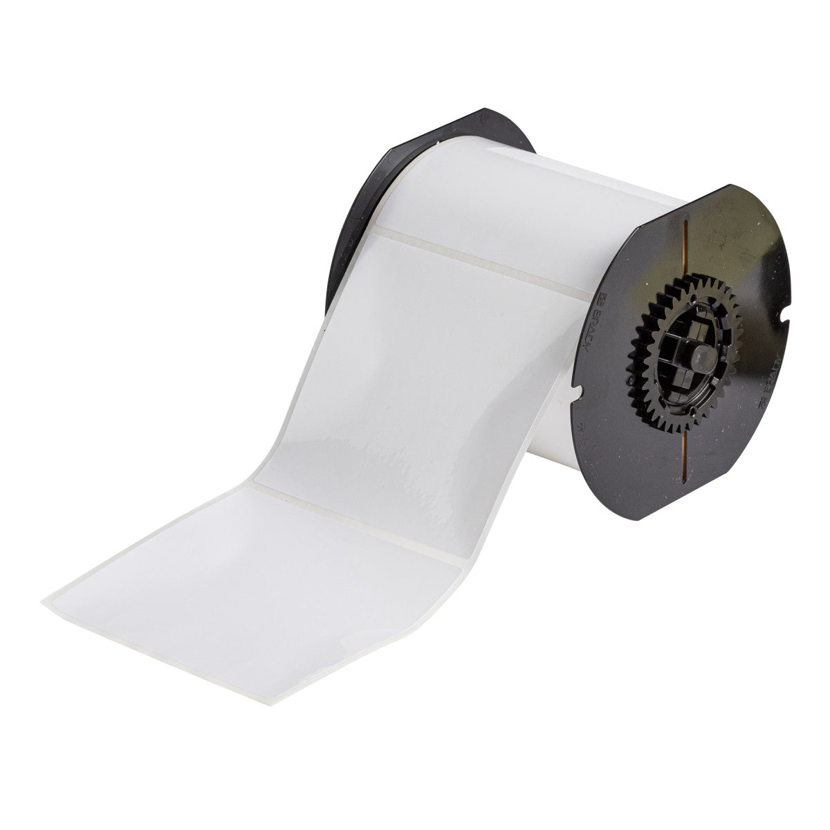 B33 Series Polyester-Etiketten für Komponenten und Barcodes, weiss, glänzend