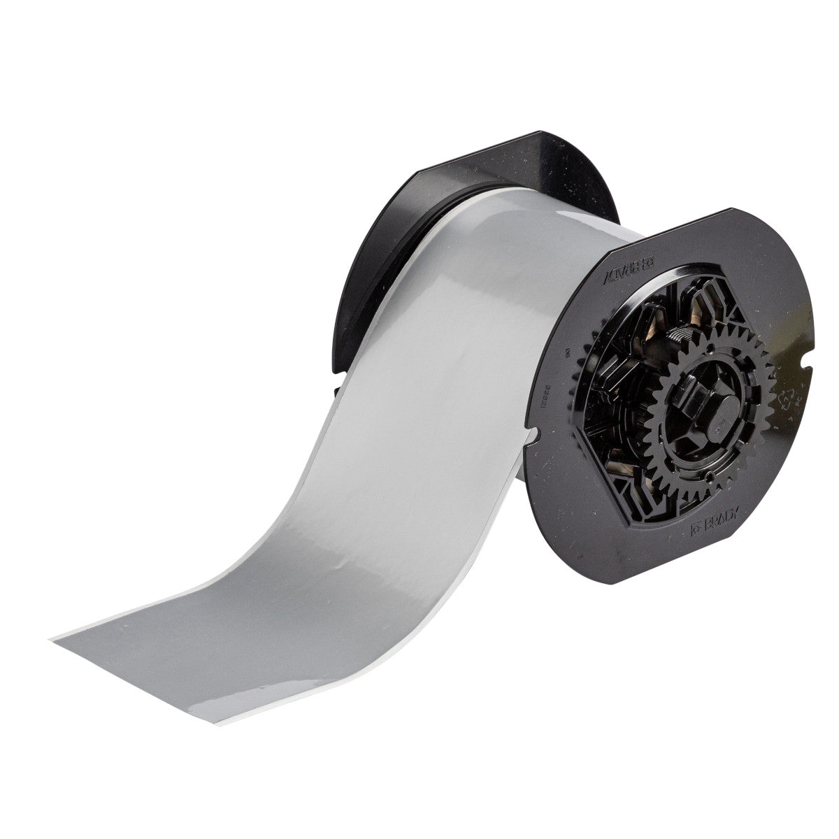 Etikettenband für die Produktkennzeichnung für B30 Drucker - metallisierter Polyester, 76,20 mm, glänzende Ausführung