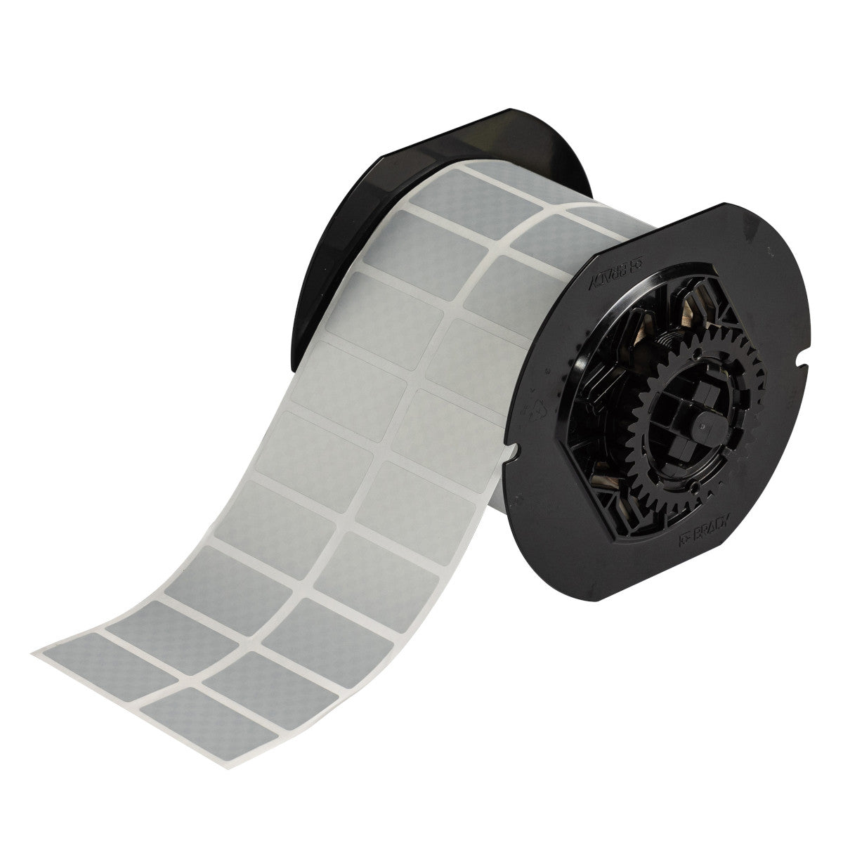 B33 Series fälschungssichere Etiketten aus metallisiertem Polyester