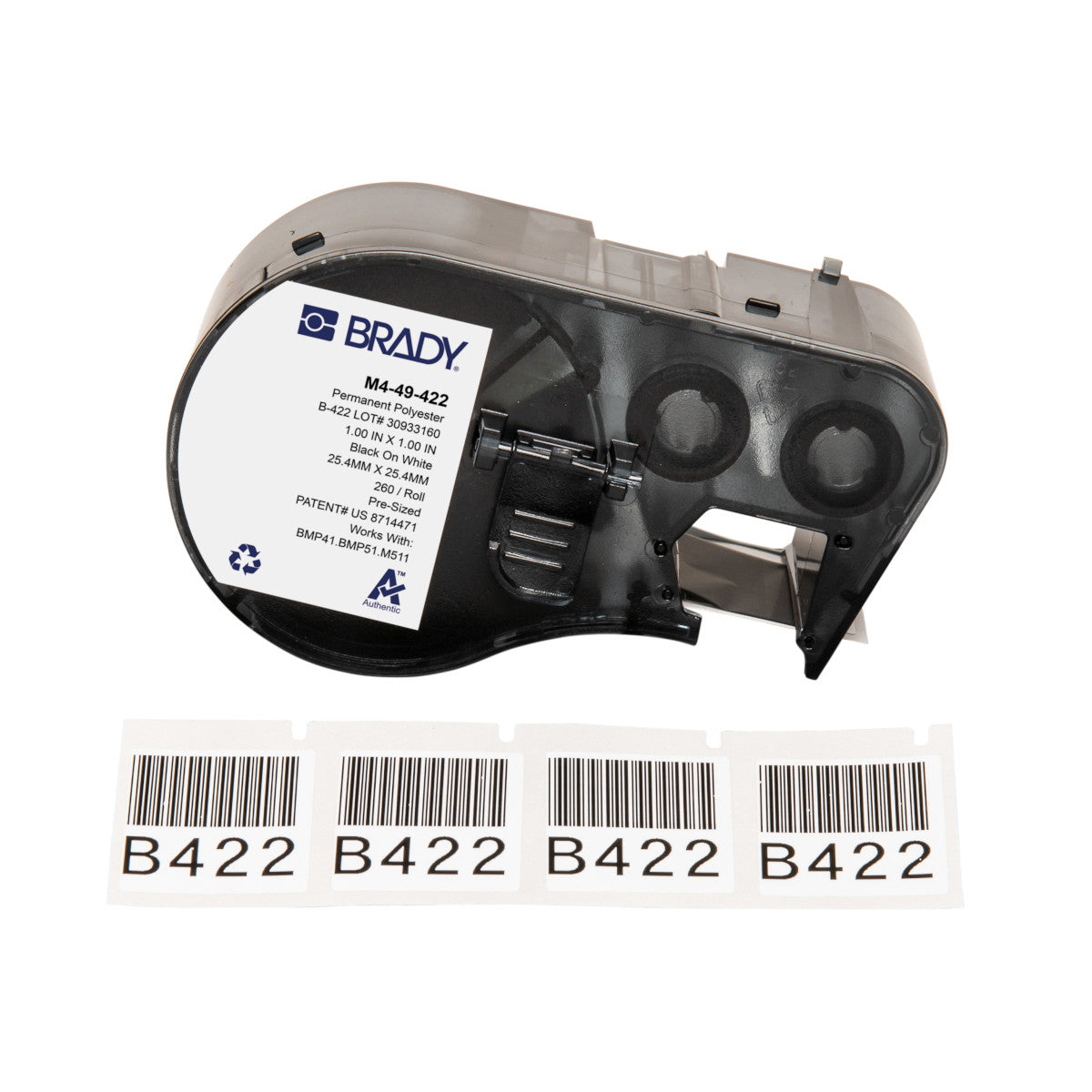 Labels for M410/BMP41/M510/BMP51/M511 label printers
