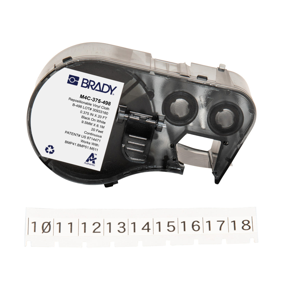 Labels for M410/BMP41/M510/BMP51/M511 label printers