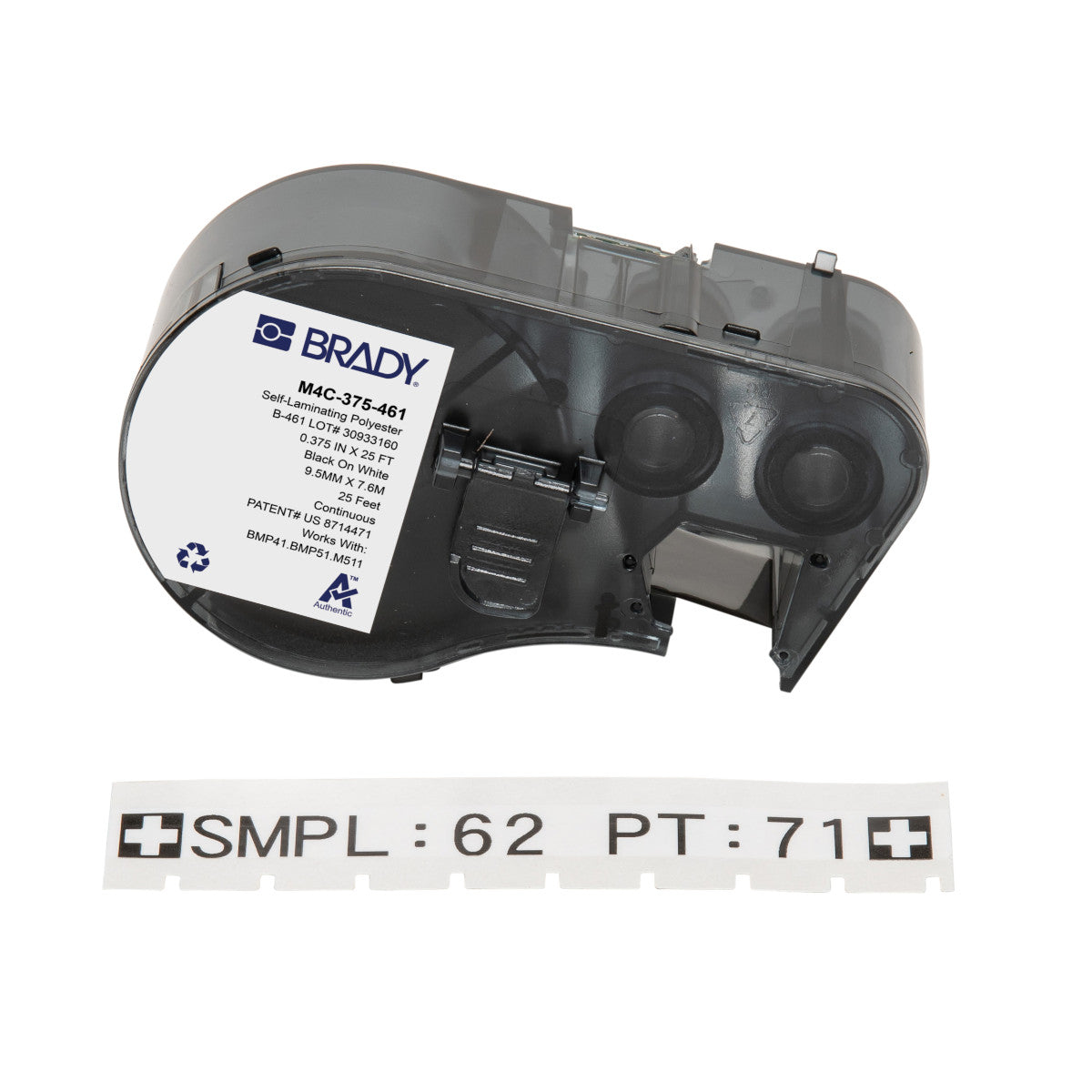 Étiquettes pour imprimantes d'étiquettes M510/BMP51/M511