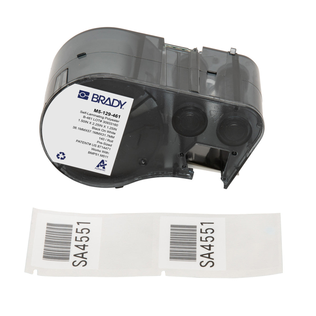 Étiquettes pour imprimantes d'étiquettes M510/BMP51/M511