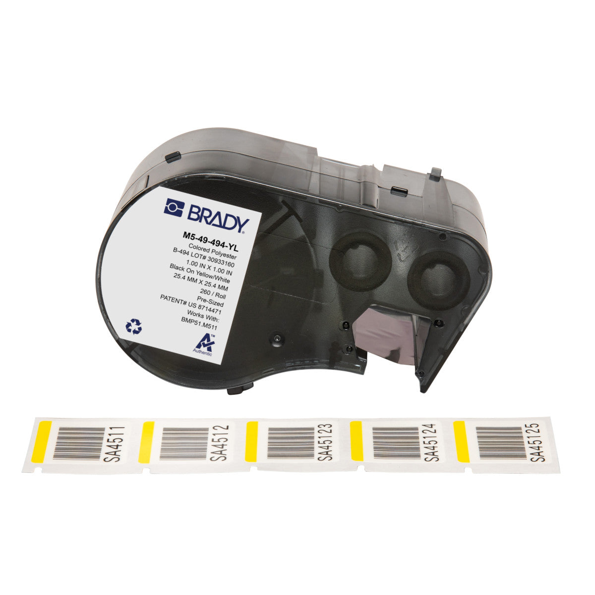 Labels for M510/BMP51/M511 label printers