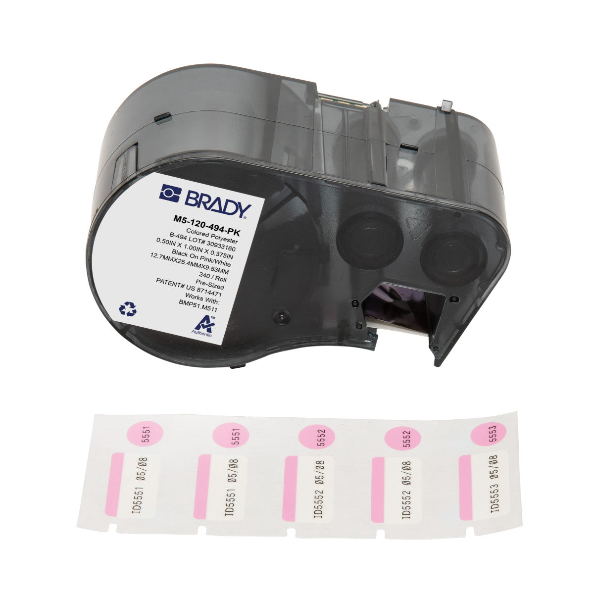 Labels for M510/BMP51/M511 label printers