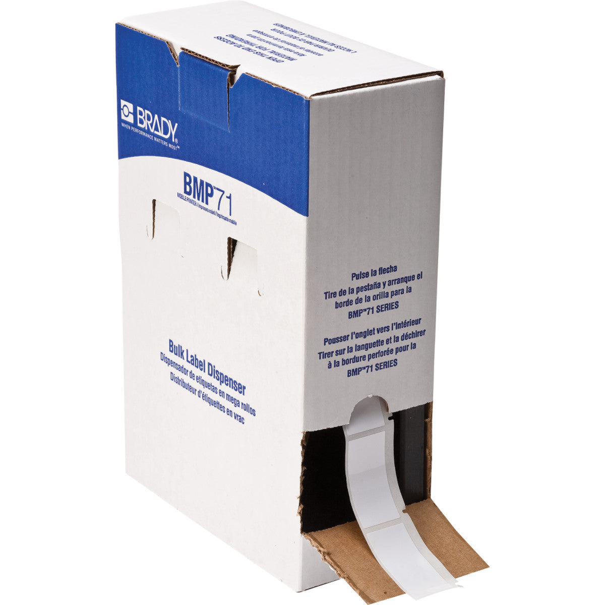Harsh environment-resistant multi-purpose polyester labels for M610, M611, BMP61, M710 and BMP71