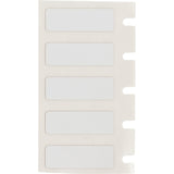 Étiquettes en polyimide ultra-minces à dissipation de tension avec finition mate pour M610, M611, BMP61, M710 (avec adaptateur de support) et BMP71 (avec adaptateur de support)