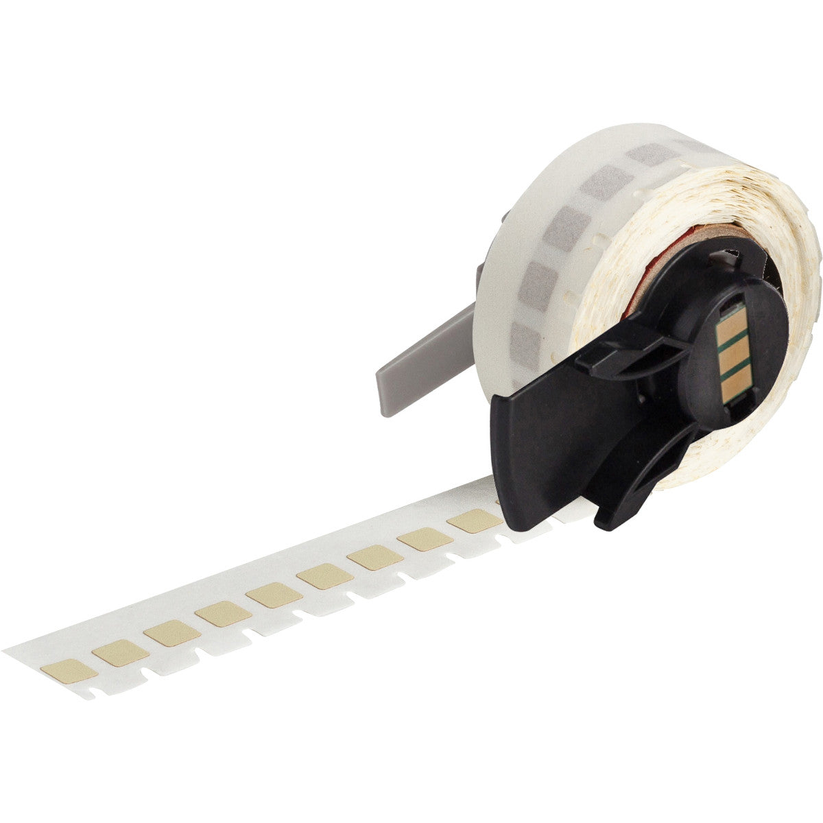 Bernsteingelbe Polyimid-Etiketten mit matter Oberfläche, beständig gegen hohe Temperaturen, für M610, M611, BMP61, M710 (mit Medienadapter) und BMP71 (mit Medienadapter)