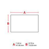 Für raue Umgebungen geeignete Mehrzweck-Etiketten aus Polyester für M610, M611, BMP61, M710 (mit Medienadapter) und BMP71 (mit Medienadapter)