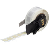 Amber yellow polyimide labels with a matte finish, resistant to high temperatures, for M610, M611, BMP61, M710 (with media adapter) and BMP71 (with media adapter)