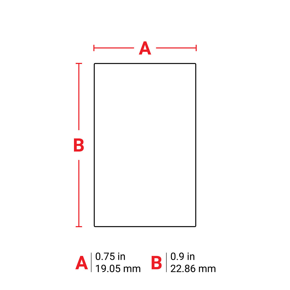 Étiquettes en papier pour M610, M611, BMP61, M710 (avec adaptateur média) et BMP71 (avec adaptateur média)