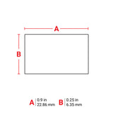 Für raue Umgebungen geeignete Mehrzweck-Etiketten aus Polyester für M610, M611, BMP61, M710 (mit Medienadapter) und BMP71 (mit Medienadapter)