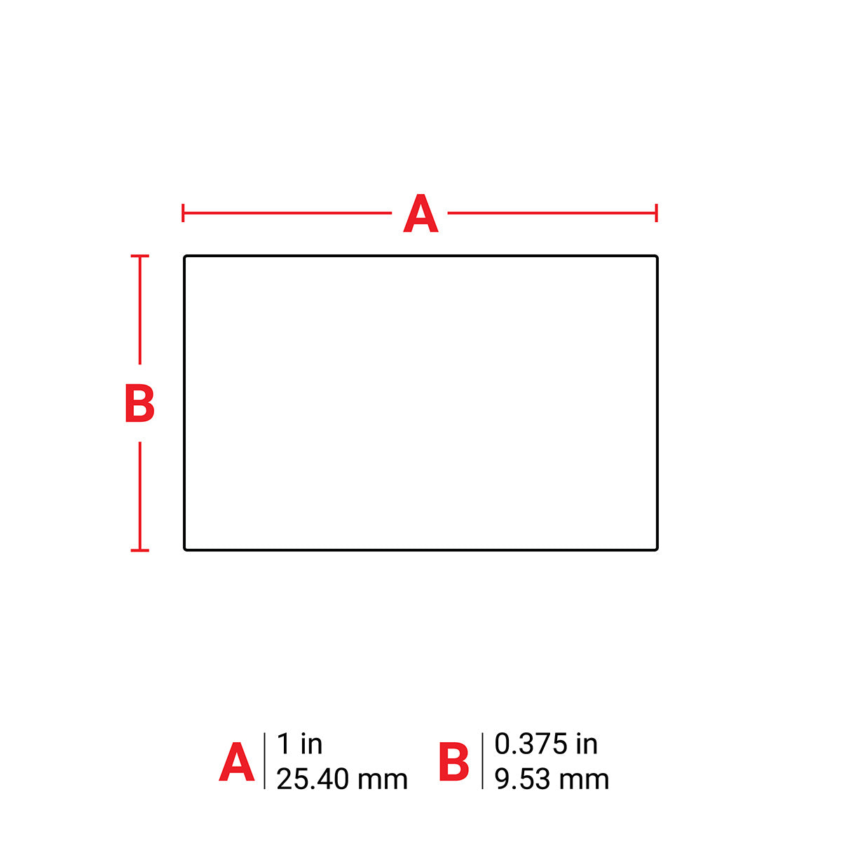 Für raue Umgebungen geeignete Mehrzweck-Etiketten aus Polyester für M610, M611, BMP61, M710 (mit Medienadapter) und BMP71 (mit Medienadapter)