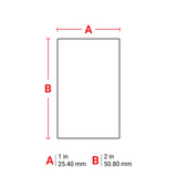Étiquettes en polyester multi-usages avec finition mate pour M610, M611, BMP61, M710 (avec adaptateur média) et BMP71 (avec adaptateur média)