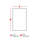 Étiquettes en papier pour M610, M611, BMP61, M710 (avec adaptateur média) et BMP71 (avec adaptateur média)