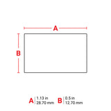 Für raue Umgebungen geeignete Mehrzweck-Etiketten aus Polyester für M610, M611, BMP61, M710 (mit Medienadapter) und BMP71 (mit Medienadapter)