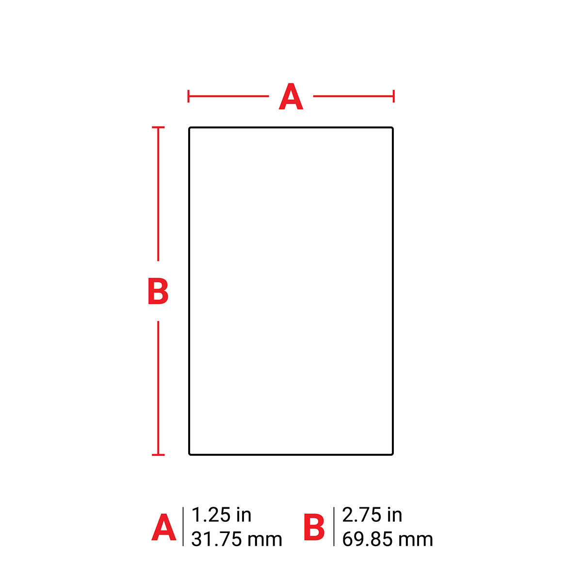 Für raue Umgebungen geeignete Mehrzweck-Etiketten aus Polyester für M610, M611, BMP61, M710 (mit Medienadapter) und BMP71 (mit Medienadapter)