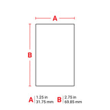 Für raue Umgebungen geeignete Mehrzweck-Etiketten aus Polyester für M610, M611, BMP61, M710 (mit Medienadapter) und BMP71 (mit Medienadapter)
