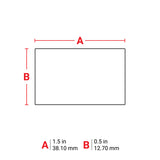 Für raue Umgebungen geeignete Mehrzweck-Etiketten aus Polyester für M610, M611, BMP61, M710 (mit Medienadapter) und BMP71 (mit Medienadapter)
