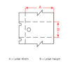 Reissfeste Mehrzweck-Anhänger für M610, M611, M710 (mit Medienadapter)