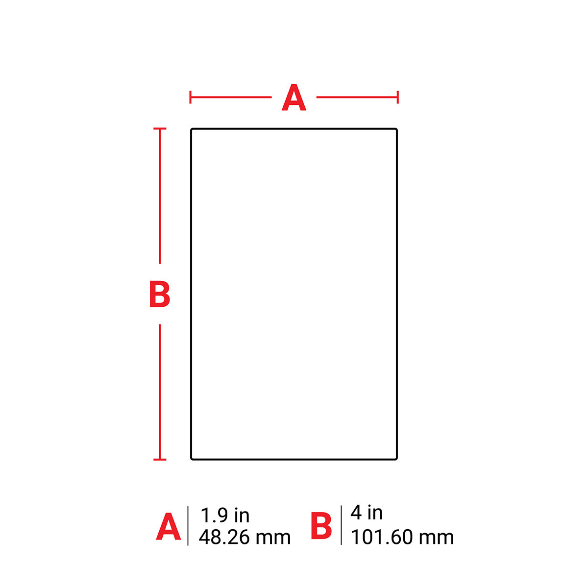 Für raue Umgebungen geeignete Mehrzweck-Etiketten aus Polyester für M610, M611, BMP61, M710 (mit Medienadapter) und BMP71 (mit Medienadapter)