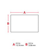Für raue Umgebungen geeignete Mehrzweck-Etiketten aus Polyester für M610, M611, BMP61, M710 (mit Medienadapter) und BMP71 (mit Medienadapter)