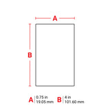 Multi-purpose polyester labels with extra strong adhesive for M610, M611, BMP61, M710 (with media adapter) and BMP71 (with media adapter)