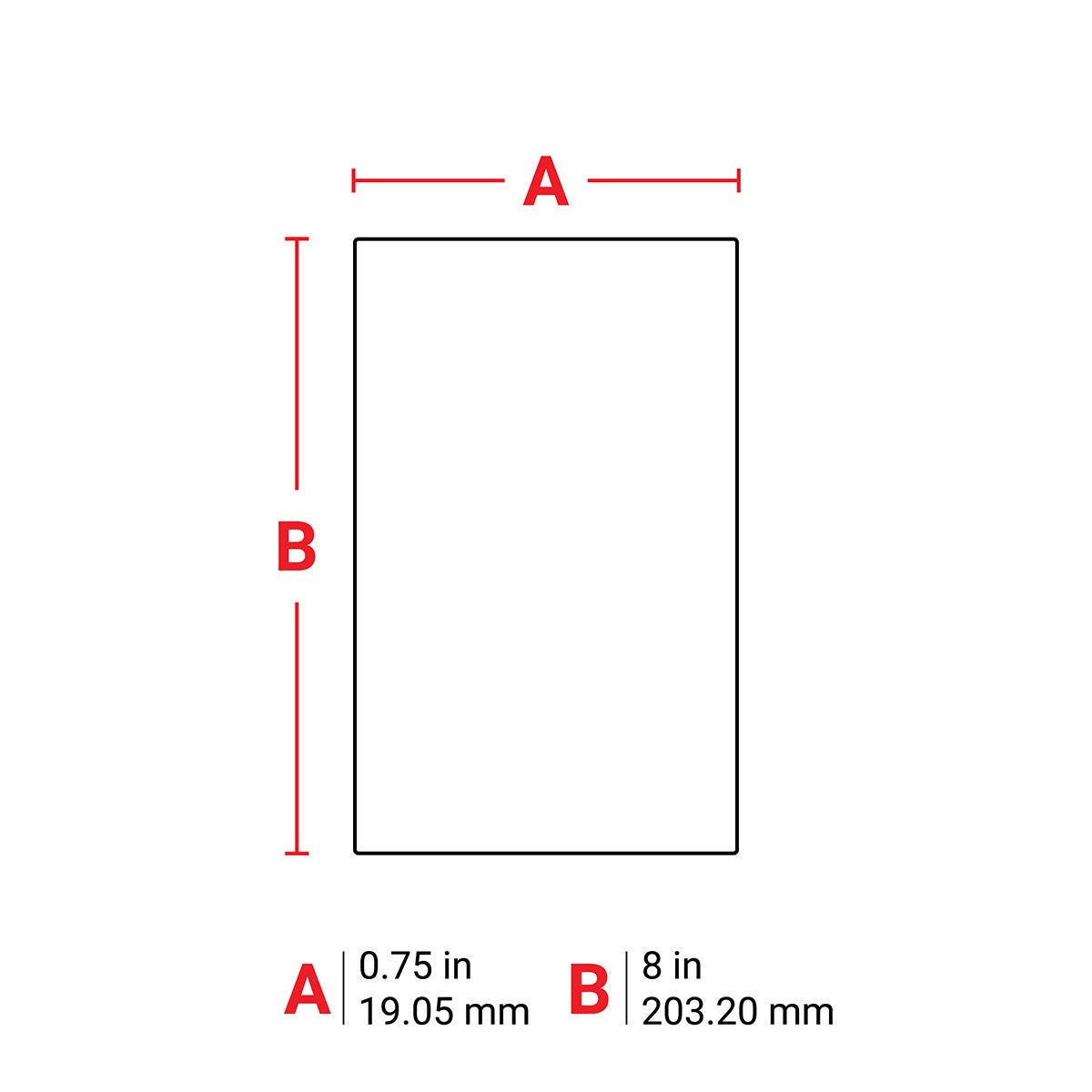 Multi-purpose polyester labels with extra strong adhesive for M610, M611, BMP61, M710 (with media adapter) and BMP71 (with media adapter)