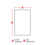 Multi-purpose polyester labels with extra strong adhesive for M610, M611, BMP61, M710 (with media adapter) and BMP71 (with media adapter)