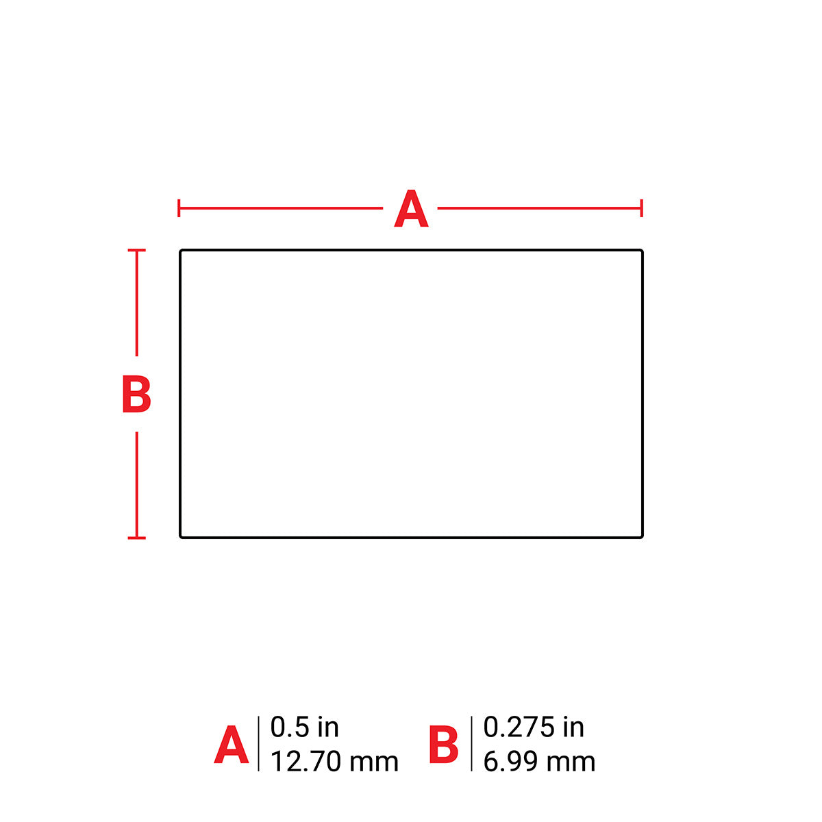 Für raue Umgebungen geeignete Mehrzweck-Etiketten aus Polyester für M610, M611, BMP61, M710 (mit Medienadapter) und BMP71 (mit Medienadapter)