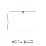 Für raue Umgebungen geeignete Mehrzweck-Etiketten aus Polyester für M610, M611, BMP61, M710 (mit Medienadapter) und BMP71 (mit Medienadapter)