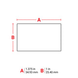 Multi-purpose polyester labels with extra strong adhesive for M610, M611, BMP61, M710 (with media adapter) and BMP71 (with media adapter)
