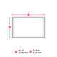 Labels suitable for thermal transfer printing