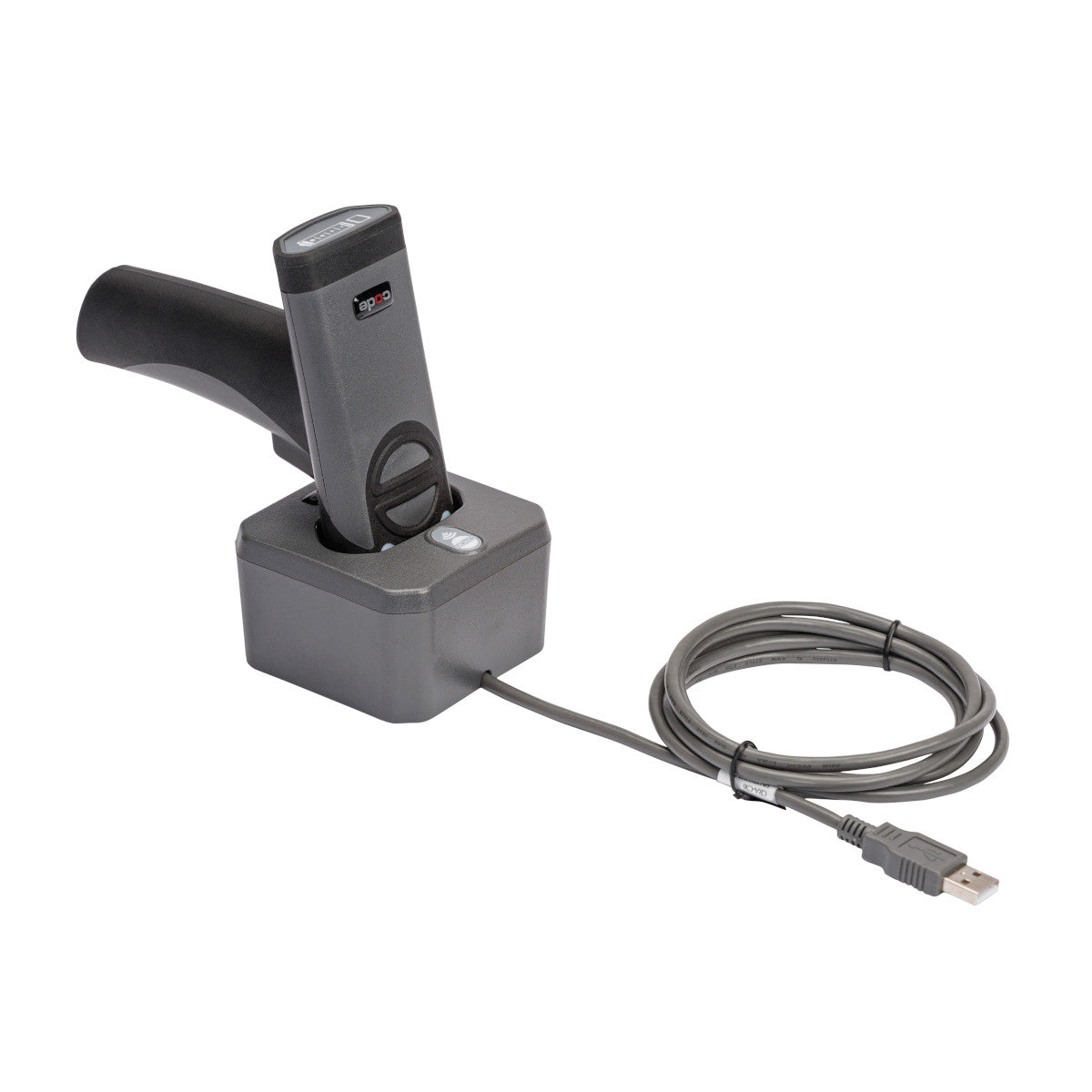 Lecteur de codes-barres portable sans fil CR2700 avec station de charge - Bluetooth, 1D, 2D, QR code