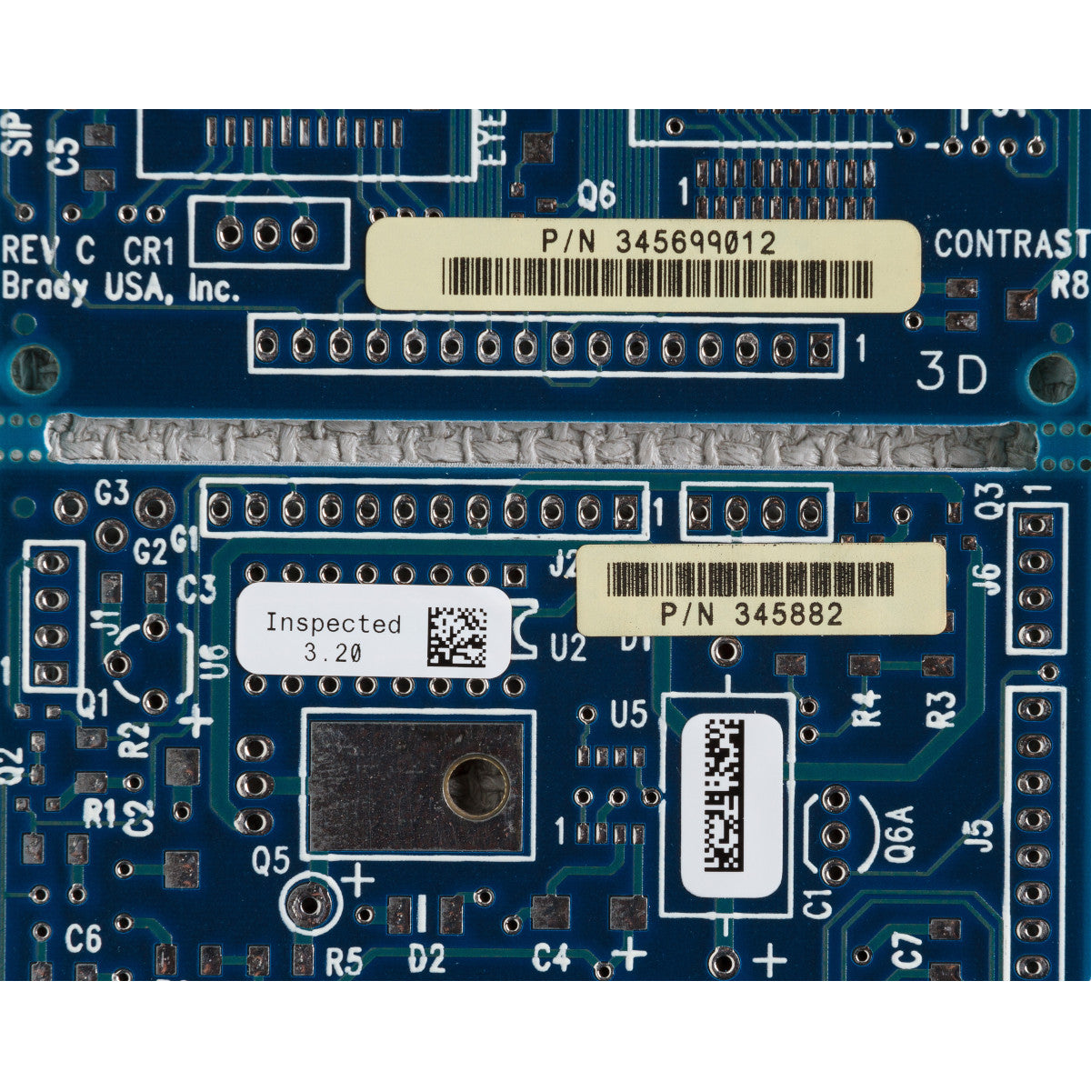 Étiquettes en polyimide extrêmement fines et dissipant la tension pour M710 et BMP71
