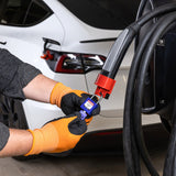 Dispositif de verrouillage pour prises de recharge de véhicules électriques, NACS
