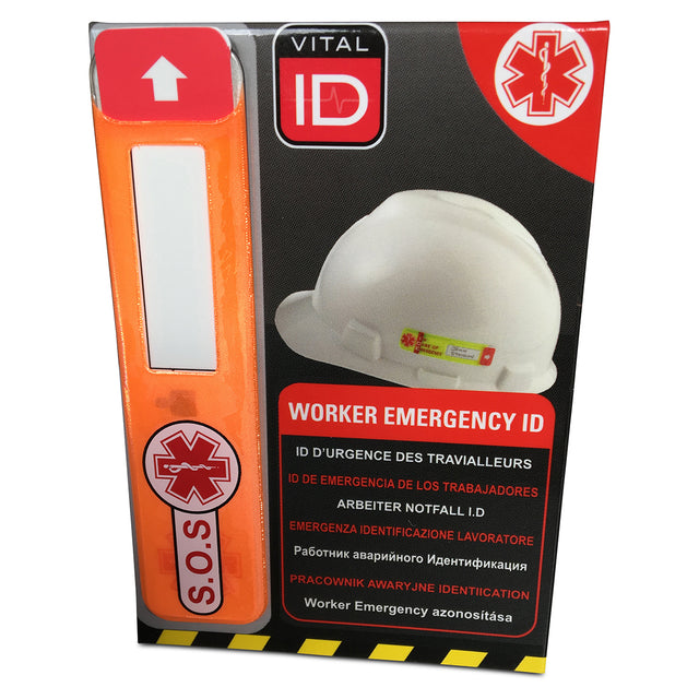 Worker Emergency ID Tag - SOS