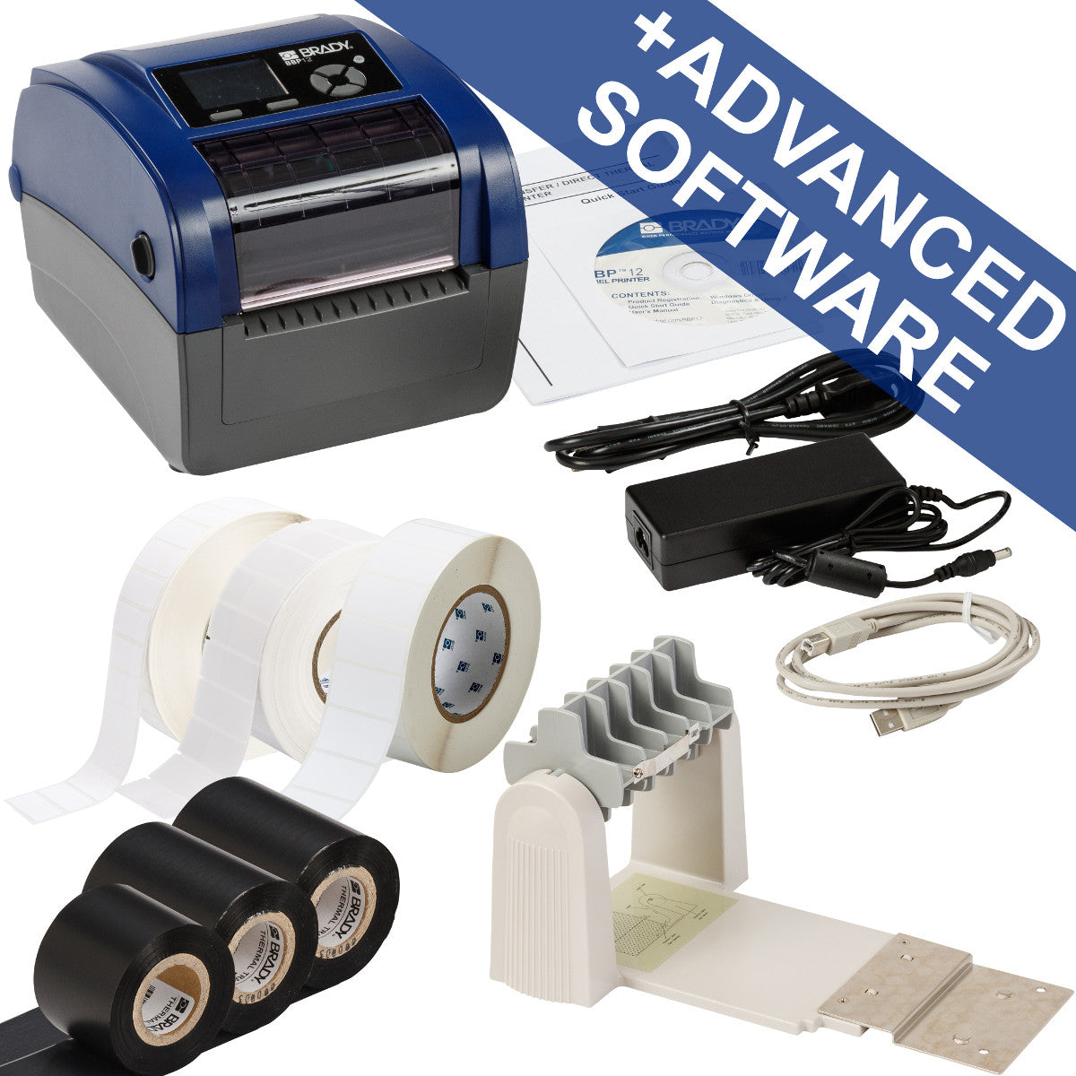 BBP12 Label Printer 300 dpi - Set for Laboratories - EU + Brady Workstation Suite
