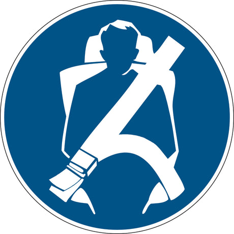Gebotsschilder - Sicherheitsgurt tragen