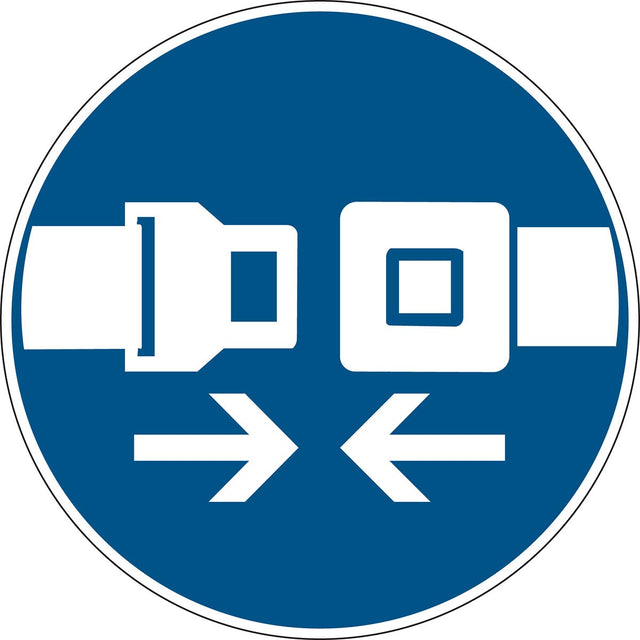 Gebotsschilder - Sicherheitsgurt benutzen