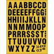 Magnetische Buchstaben, Gelb, 39 x 43 mm