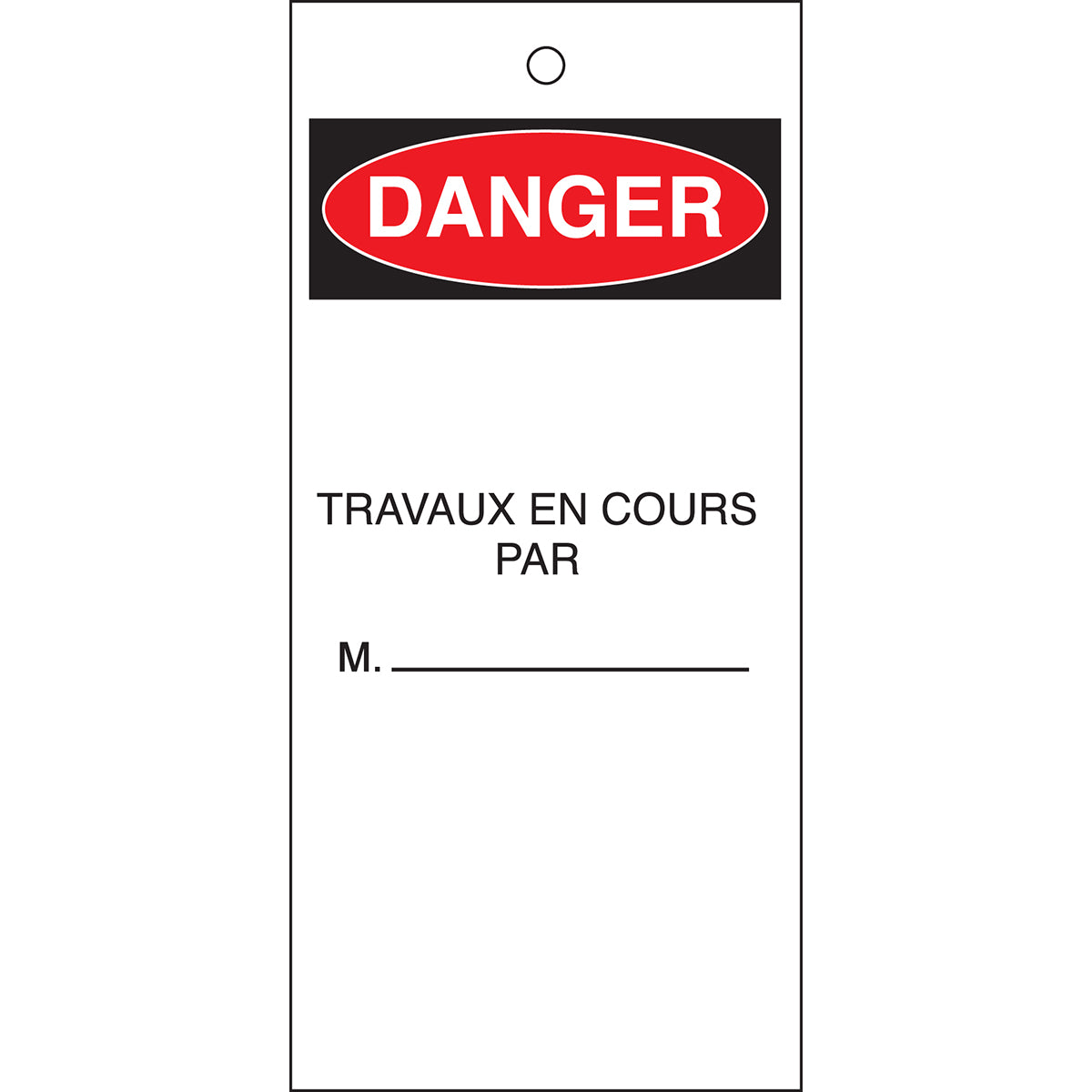 Pour avertir des risques liés aux produits & machines (produit francophone)