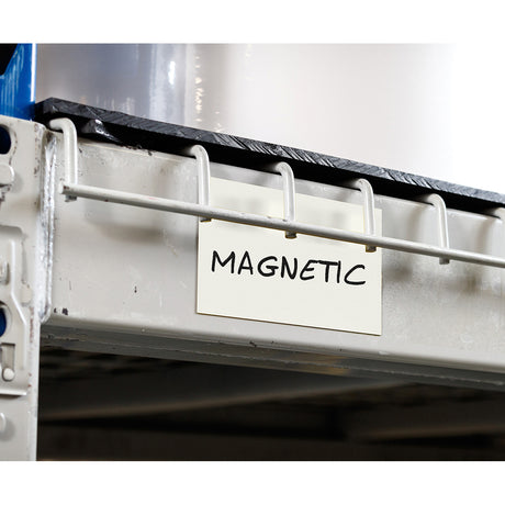 Beschriftbare Magnetetiketten: B-859 77 x 108 mm, Weiß
