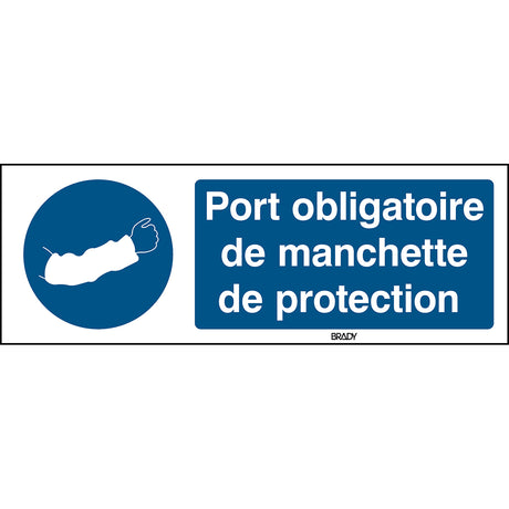 ISO Sicherheitskennzeichnung - Armschutz benutzen