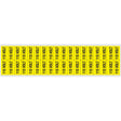 Warnschilder für die Spannungskennzeichnung - 115 VOLT